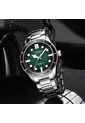 Reloj Curren 8450 Clasico Tablero Verde - Plata de Curren