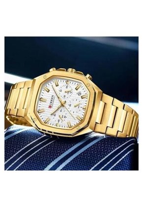 Reloj Curren Modelo KREE0603 Dorado Hombre