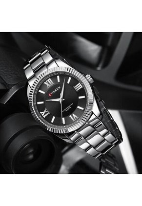 Reloj Curren Modelo KREd9704 Plateado Hombre