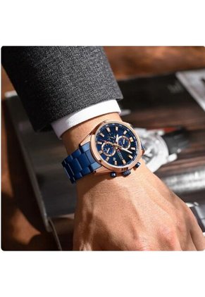 Reloj Curren Modelo Kred8605 Azul Hombre