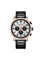 Reloj Curren 8315 Cronógrafo Tablero Blanco - Negro de Curren