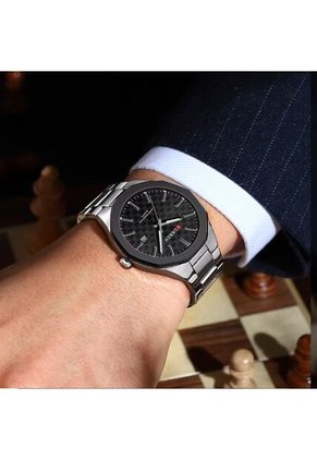 Reloj Curren Modelo KREE2701 Plateado Hombre