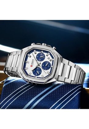 Reloj Curren Modelo KREE0601 Plateado Hombre