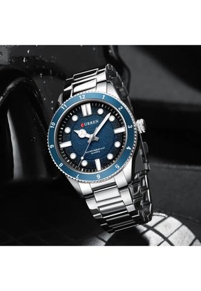 Reloj Curren Modelo KRED9603 Plateado Hombre