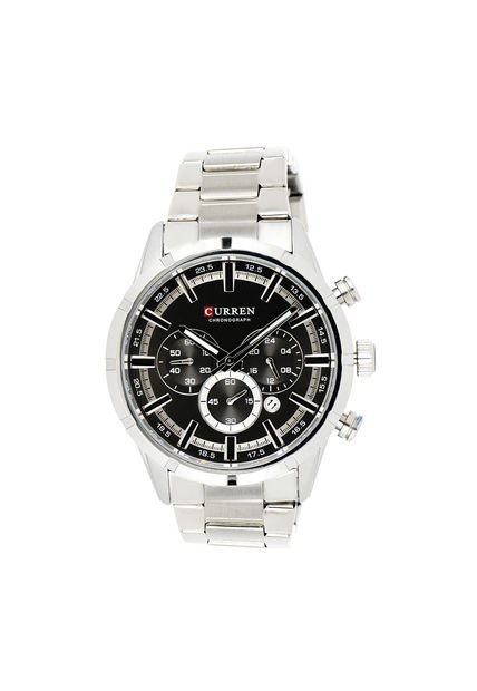 Reloj Para Hombre Curren Krec761901 Plateado