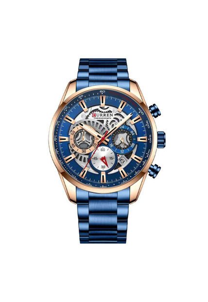 Reloj Curren Modelo KRED282021 Azul Hombre