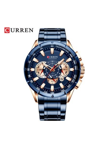 Reloj Para Hombre Curren 8363 Krec9503 Azul