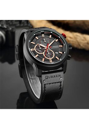 Reloj Curren 8291 Cronógrafo - Negro
