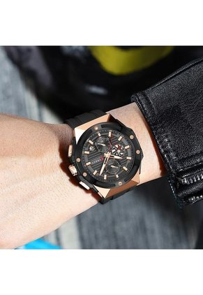 Reloj Curren 8462 Cronógrafo - Negro