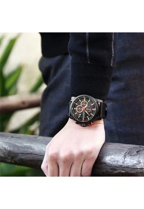 Reloj Curren 8291 Cronógrafo - Negro