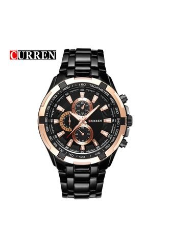 Reloj Para Hombre Curren 8023 8023Bkrg Negro Curren
