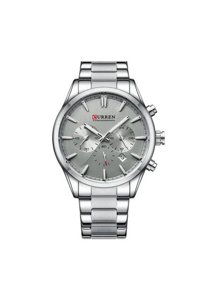 Reloj Curren Modelo KREd8901 Plateado Hombre