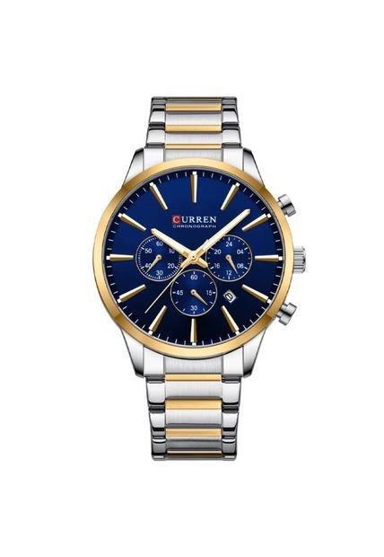 Reloj Curren Modelo KREd7302 Plateado Hombre