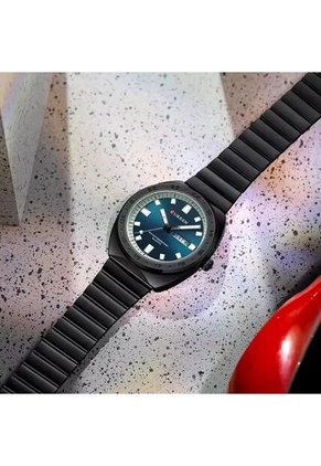 Reloj Curren 8473 Clasico Tablero Azul - Negro