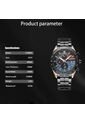 Reloj Curren 8410 Cronógrafo Tablero Azul - Negro de Curren