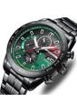 Reloj Curren 8410 Cronógrafo Tablero Verde - Negro de Curren