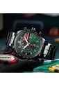 Reloj Curren 8410 Cronógrafo Tablero Verde - Negro de Curren