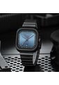 Reloj Curren 8460 Clasico Tablero Azul - Negro de Curren