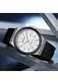 Reloj Curren 8467 Deportivo Tablero Blanco - Negro de Curren
