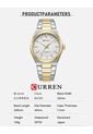 Reloj Curren 8439 Clasico Tablero Blanco - Bicolor de Curren
