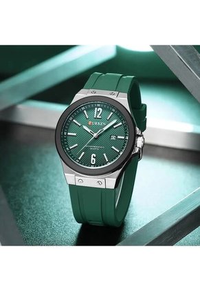 Reloj Curren 8467 Deportivo Tablero Verde - Verde