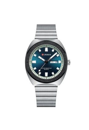 Reloj Curren 8473 Clasico Tablero Azul - Plata