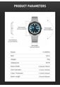 Reloj Curren 8473 Clasico Tablero Azul - Plata de Curren