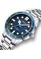 Reloj Curren 8450 Clasico Tablero Azul - Plata de Curren