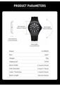 Reloj Curren 8467 Deportivo Tablero Negro - Negro de Curren