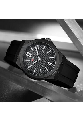 Reloj Curren 8467 Deportivo Tablero Negro - Negro