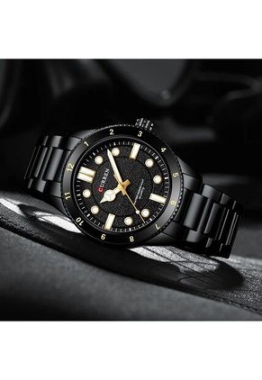 Reloj Curren 8450 Clasico Tablero Negro - Negro