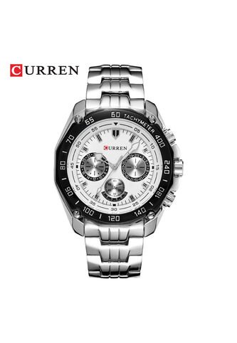 Reloj Para Hombre Curren Krea351902 Plateado Curren