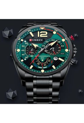 Reloj Curren 8395 Cronógrafo - Verde