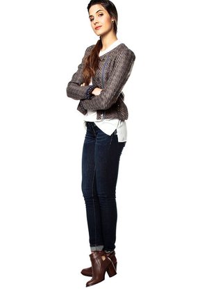 Chaqueta Azul-Verde Custo Barcelona