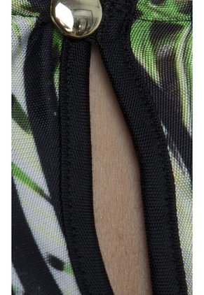 Vestido Custo Barcelona Negro-Verde