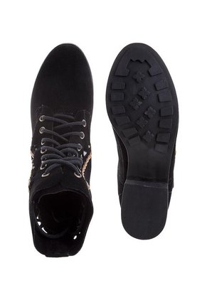 Botín Negro Dafiti Shoes