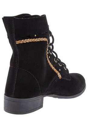 Botín Negro Dafiti Shoes