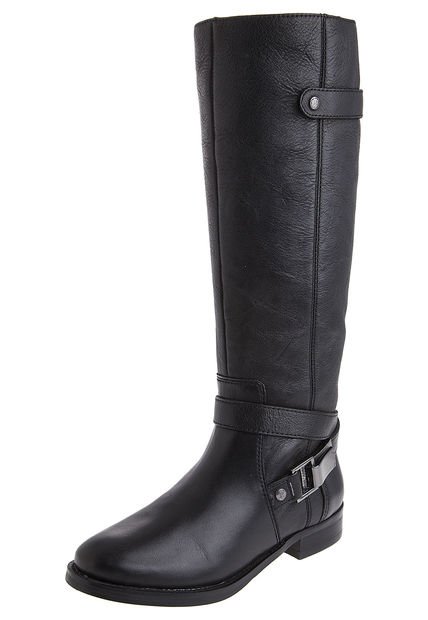 Bota Alta Negra Dafiti Shoes Outlet Especial