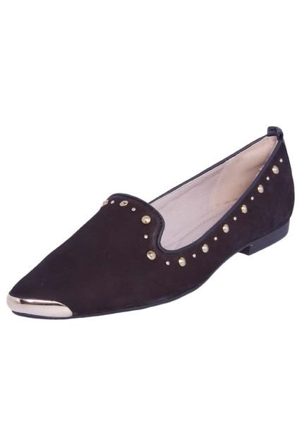 Baletas Slippers Dakota Negro