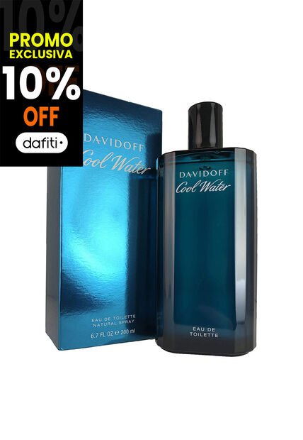 Perfume Cool Water De Davidoff Para Hombre 200 Ml