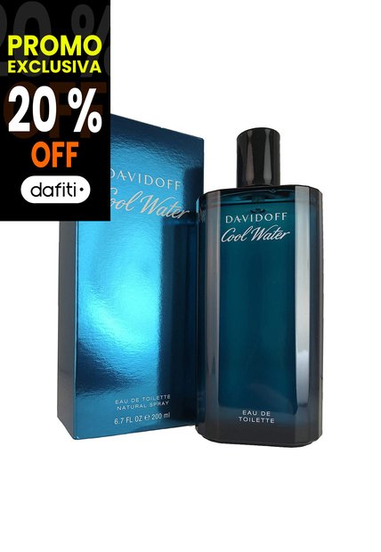 Perfume Cool Water De Davidoff Para Hombre 200 Ml