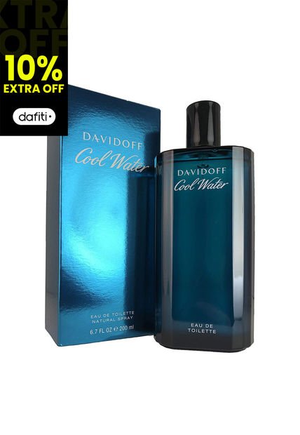 Perfume Cool Water De Davidoff Para Hombre 200 Ml