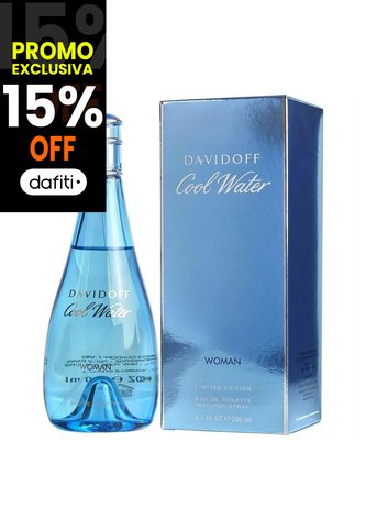 Perfume Cool Water De Davidoff Para Mujer 200 Ml Davidoff