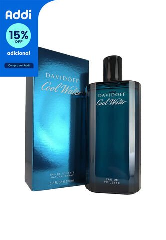 Perfume Cool Water De Davidoff Para Hombre 200 Ml Davidoff