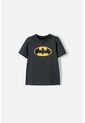 Camiseta De Batman Manga Corta Negro Para Niño 2T A 5T 5T de DC COMICS