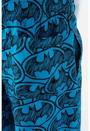 Pantaloneta De Baño De Batman Azul Para Hombre M