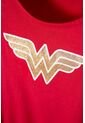 Vestido De Wonder Woman Con Capa De Estrellas Removible Para Niña 4 de DC COMICS