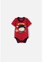 Body De Superman Manga Corta Rojo Para Bebé Niño 18-24 de DC COMICS