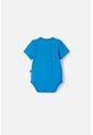 Body De Superman Con Broches Azul Para Bebé Niño 6-9 de DC COMICS