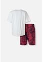 Pijama De Superman Gris Y Rojo Con Bermuda Para Hombre XL de DC COMICS